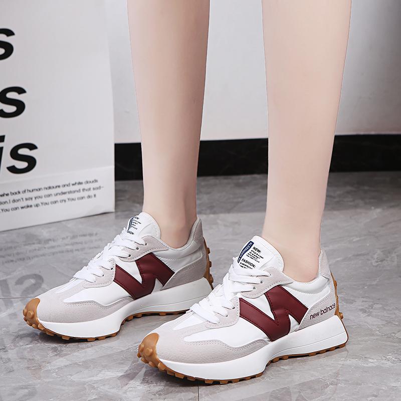 New Autumn Shoes Woman Fashion Breathable Lace Up Sports Shoes for Women Platform Women's Causal Sneakers Walking Designer Shoes
