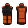 Smart Heated Vest: USB-Powered Temperature Display & Constant Warmth