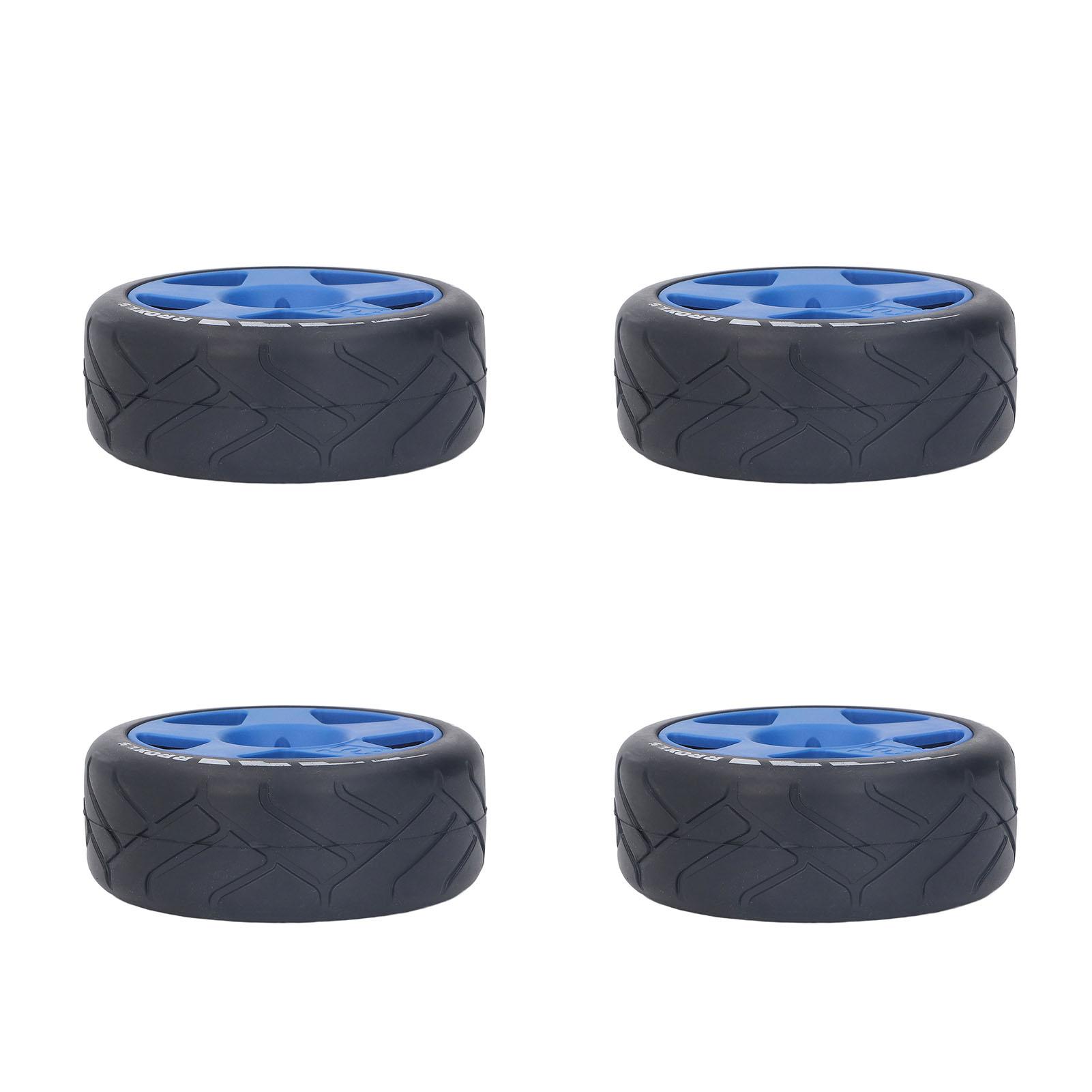 

4 PCS 18 GT RC Wheels Strong Grip Road Racing Tires Wear Resistant On Road Wheels with 17mm
