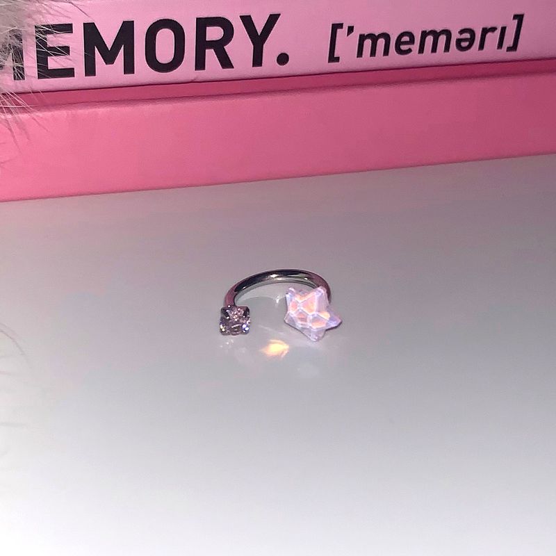 

Цвет XINGX Серьга-подкова Костяной гвоздь Титановая сталь Двойной бриллиант Мятно-зеленое Кольцо для кости уха Антиаллергенные серьги-пусеты Серьги для ухода за ушами Pink horseshoe ring single (inner spiral)