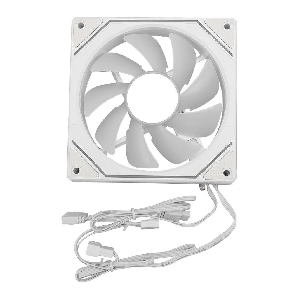 Computer Cooling Fan ARGB PWM Temperature Control High Airflow Silent Chassis Cooling Fan for CPU Cooler Computer Case