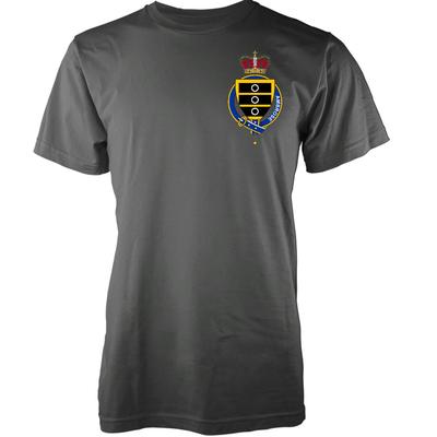 Personalisiertes Familienname Ambrose T-Shirt Familienwappen Abzeichen Wappen Erwachsene
