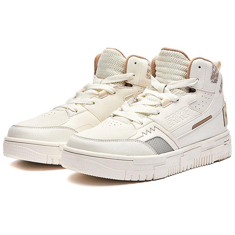 Hongxing Erke Contract Fabric Synthetic Leather Mechanical Revolution - Dawn High-Top Sneakers Men sneakers Linen 51121301081-001