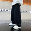 Spring Sweatpants Boys Casual Pants Autumn New Fashion Trousers Kids Loose Solid Work Trousers Children's Clothing 5-14 Years