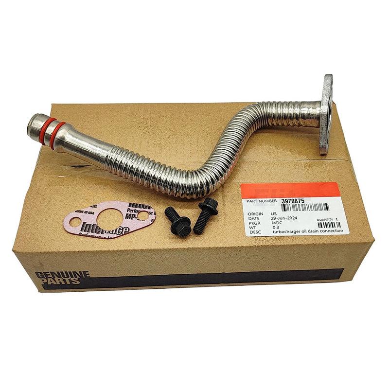 New Turbo Oil Return Drain Line Tube 3970875 for 04-07 Ram Cummins 5.9L 5135786AB