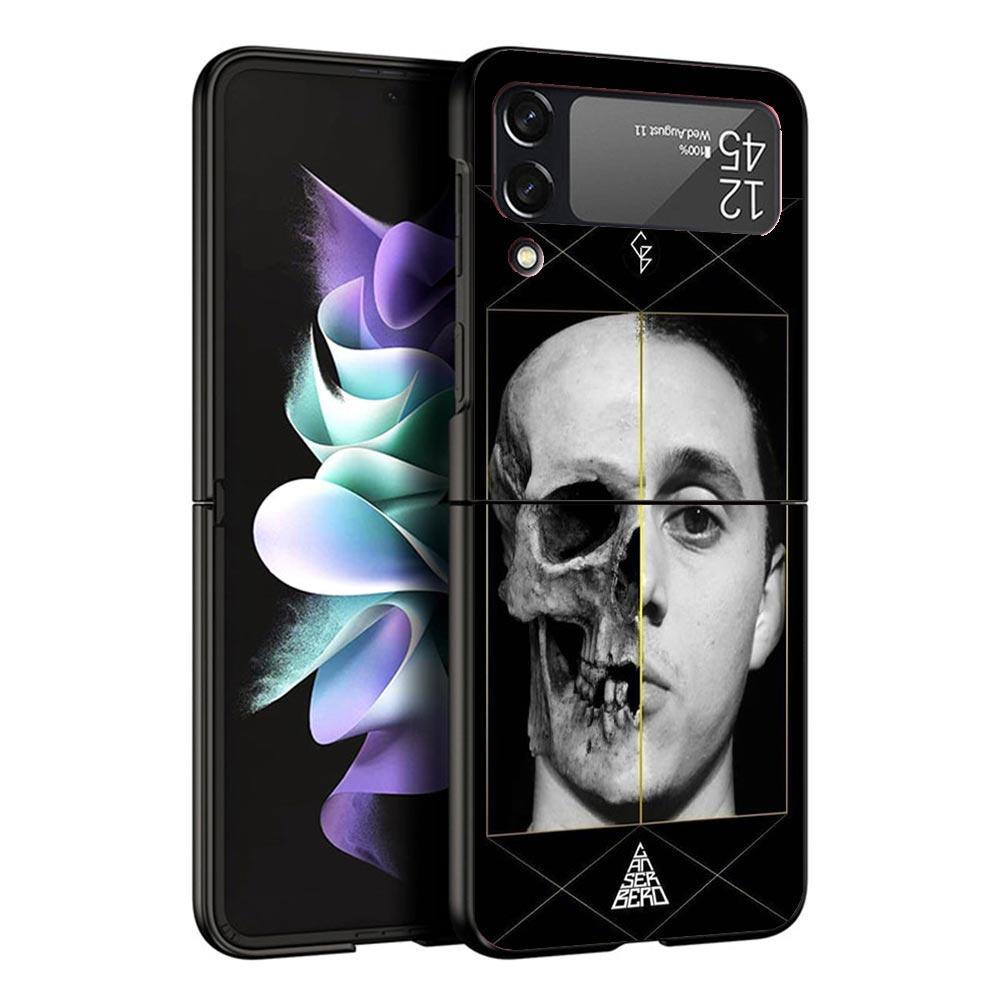 Residente C-Canserbero Case For Samsung Galaxy Z Flip 7 6 5 4 3 z Flip7 Flip6 Flip5 Flip4 5G Phone Cover Flip3 Folding Coque