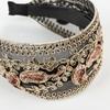Sweet Wide Edge Cloth Korean Style Headband Female Hair Hoop Headdress Lace Embroidered Headband