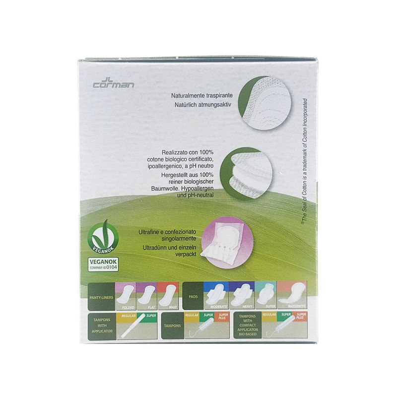 Coleman Organic Panty Liners 24-Count