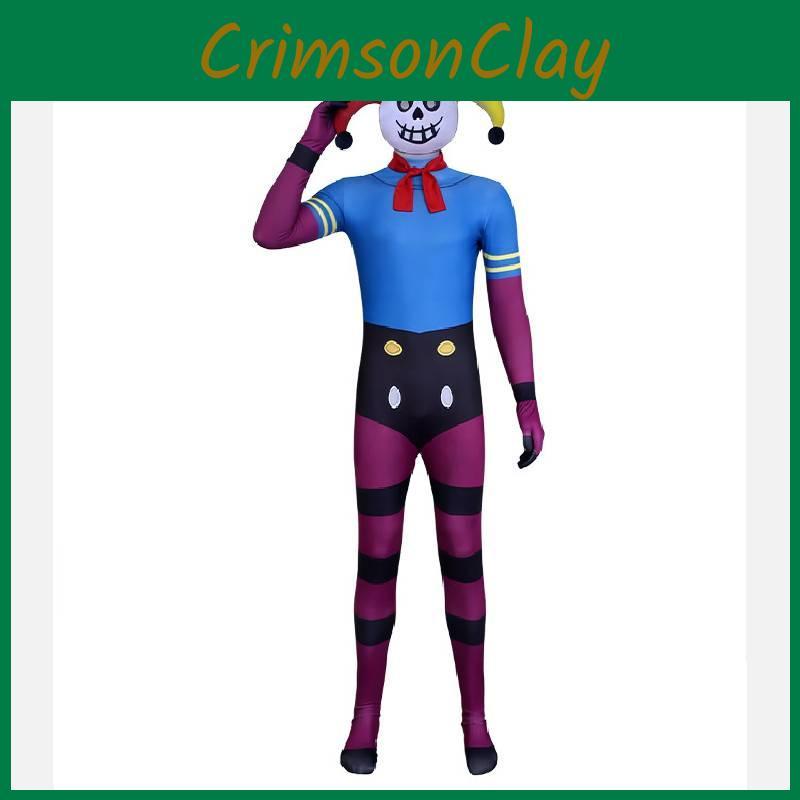 Costume da Cosplay di Poppy Playtime The Prototype per Halloween con Chiusura Sicura per Bambini e Ragazzi