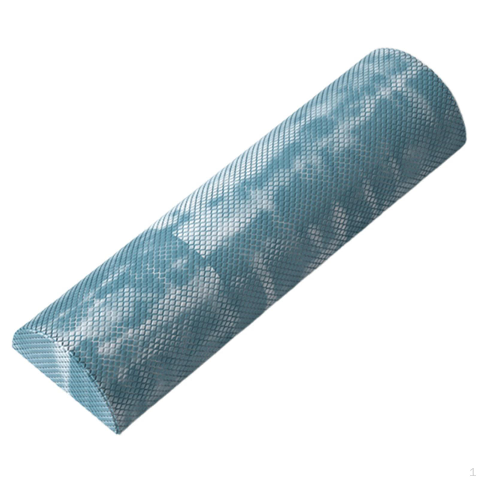 

EVA Foam Muscle Massage Roller Semicircle Non-Slip for Fitness Home Pilates Gym 30cm length