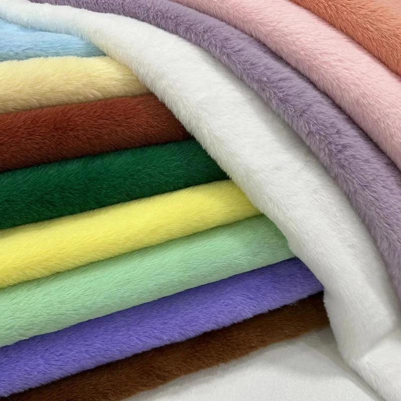 50x50cm 8mm Lila Imitation Otter Kaninchenfell Kurzer Plüschstoff Herstellen DIY Plüschtiere Stoff-Display-Hintergrund Schal Kissen