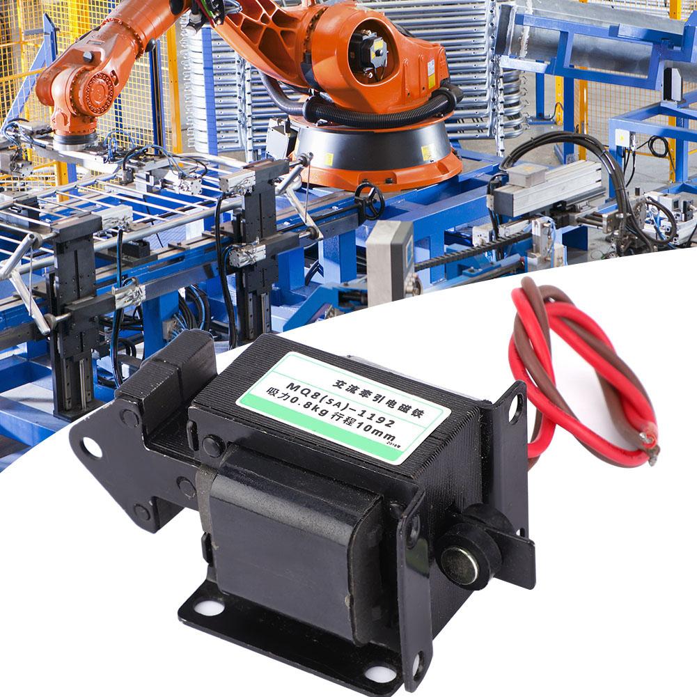 AC Zugmagnet Hochwertiger Elektromagnet 220VAC 7.9N 10mm Hub MQ8(SA)1192