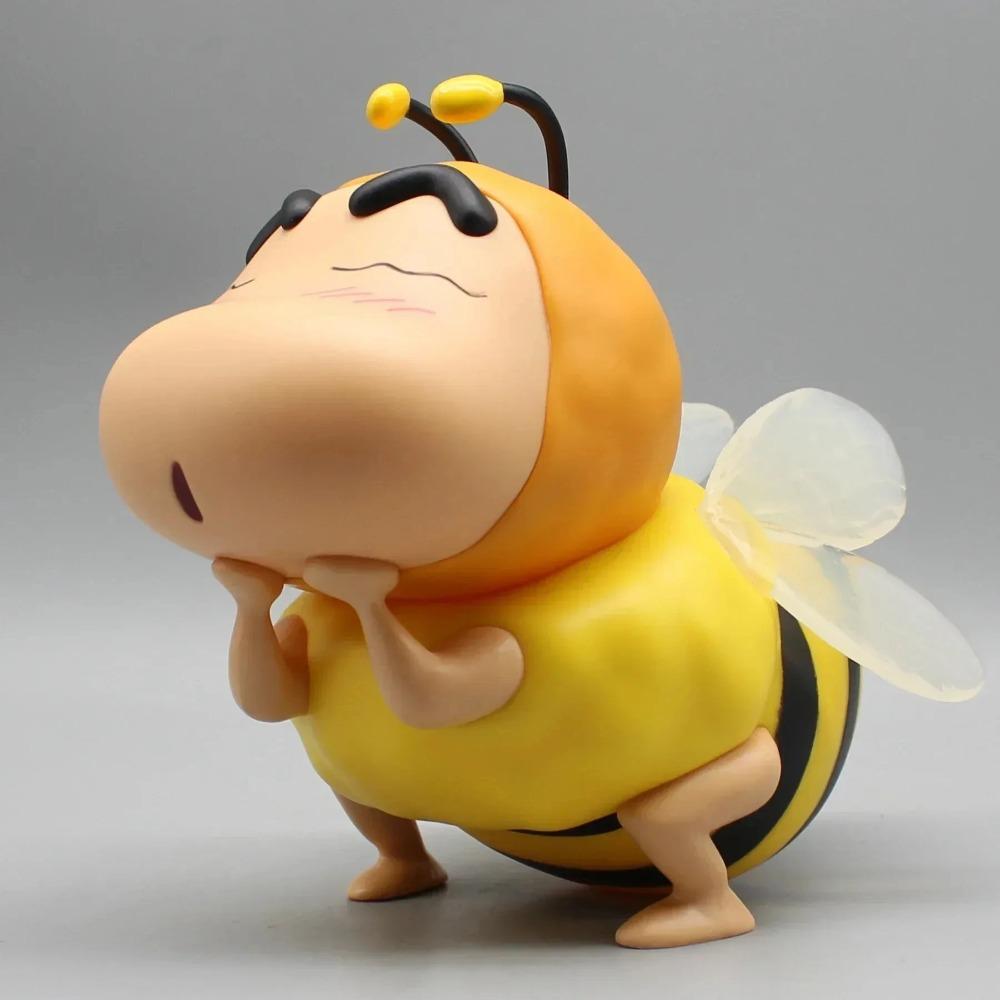 

Crayon Shin-Chan Cos Bee Action Figure Toys Anime Shin Chan Figuras Kawaii Doll Collection Model Gk Statue Decoration Gift