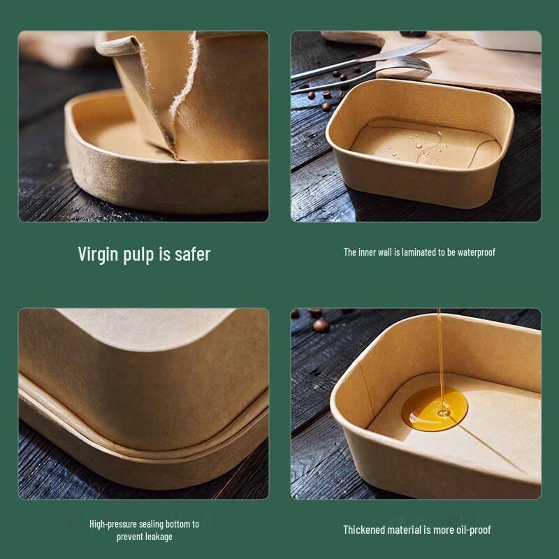 Xiaoyueya Disposable Eco-Friendly Lunch Box with Lid