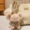 Cute Glutinous Rice Elephant Plush Pendant Doll New Keychain Bag Charm Soft Stuffed Animal Toy