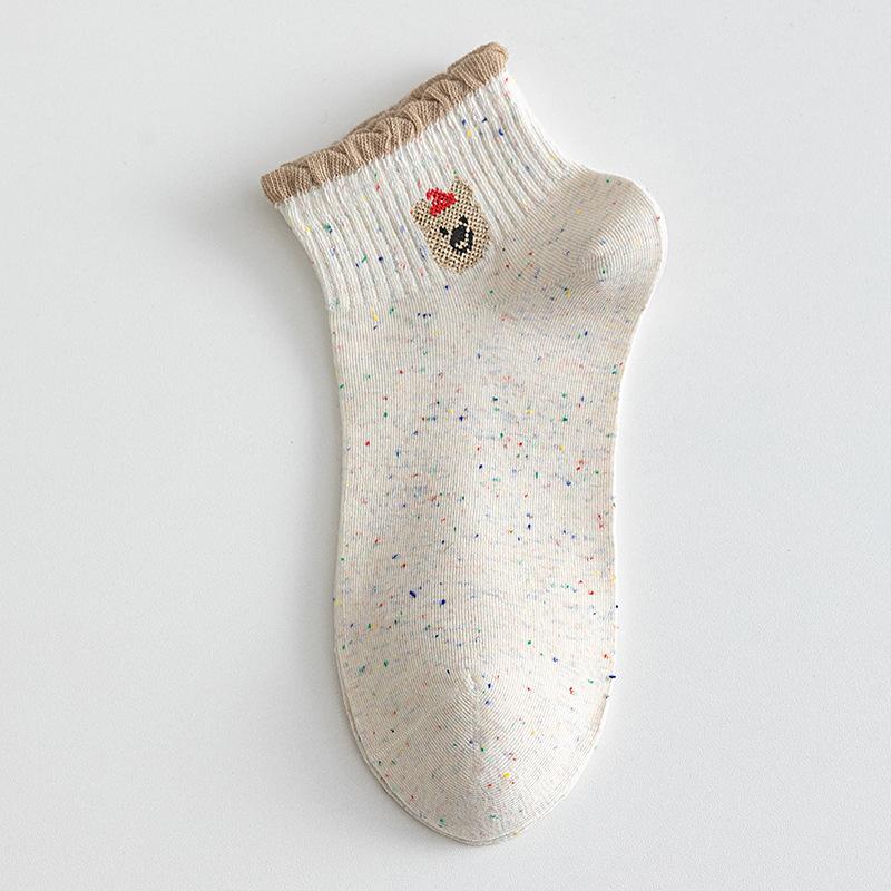 Summer Cute Ideas: Animal Short Socks, Cartoon Girls' Socks, Short Socks, Thin, Breathable Shallow Socks and Cotton Socks for Girls