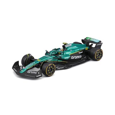 Bburago 2025 Model Signature Series F1 Aston Martin Aramco Formula One Team AMR25 Fernando Alonso Diecast Model Car Finished Product 1/43 #14 /