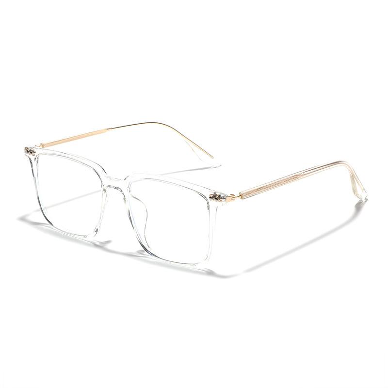 Glasses Tr Frame Flat Glasses Women'S Face Covering Versatile Retro Personalized Glasses Frame Men'S Plain Glasses