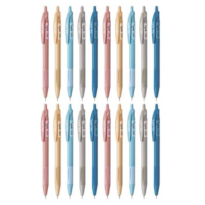 Flair SRX 0.7mm Retractable Ball Pen Combo Pack 1 X 20 Pcs Blue And Black Ink Smooth Writing Pens For Office School Use