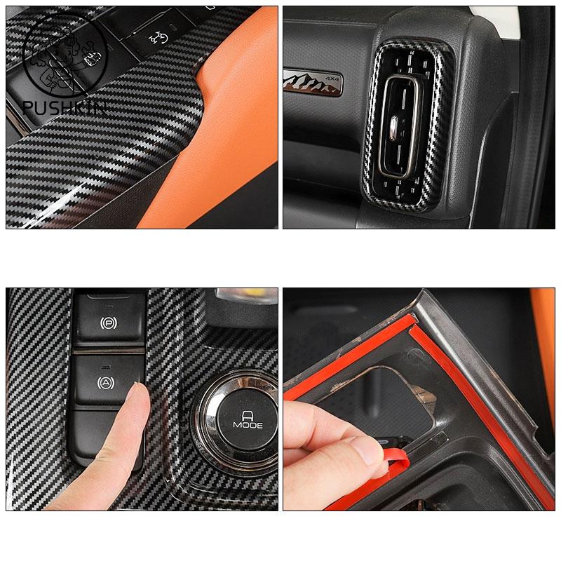 For Haval H9 2026 2025 2024 MKII Gear Shift Panel Trim Window Glass Lift Button Switch Panel Protection Cover Accessories