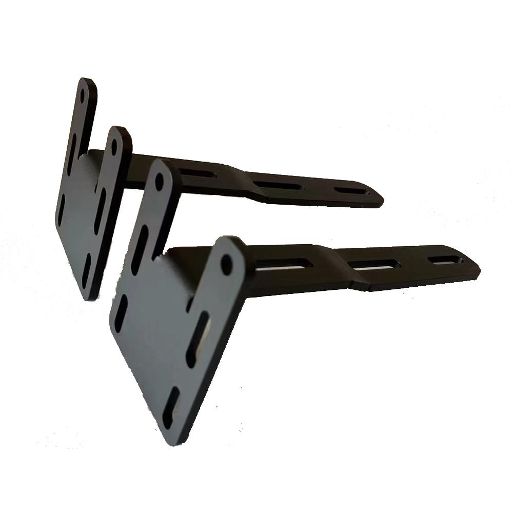 2pcs Side Tent Frame Car Awning Mounting Brackets Sunshade Canopy Holder Roof Luggage Rack Accessories For Off-Road UTV SUV Car 2pcs
