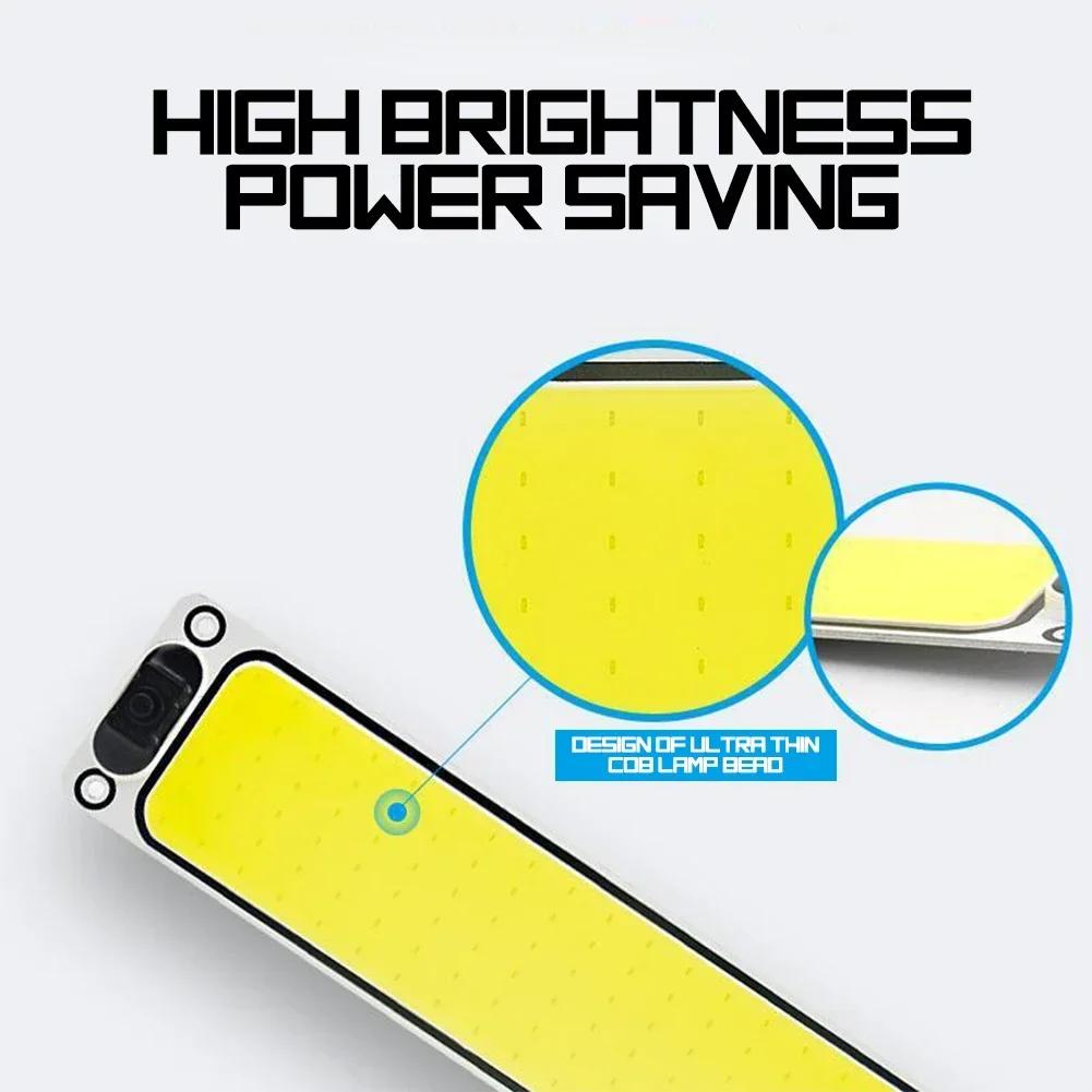 1x White Cob 108 SMD Led 12v 24v Panel Dome Lamp Auto Car Interior Reading Plate Light Roof Ceiling Interior Wired Lamp