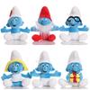 Adorable Blue Smurf Plush Doll Soft Stuffed Toy With Pp Cotton Filling For Kids