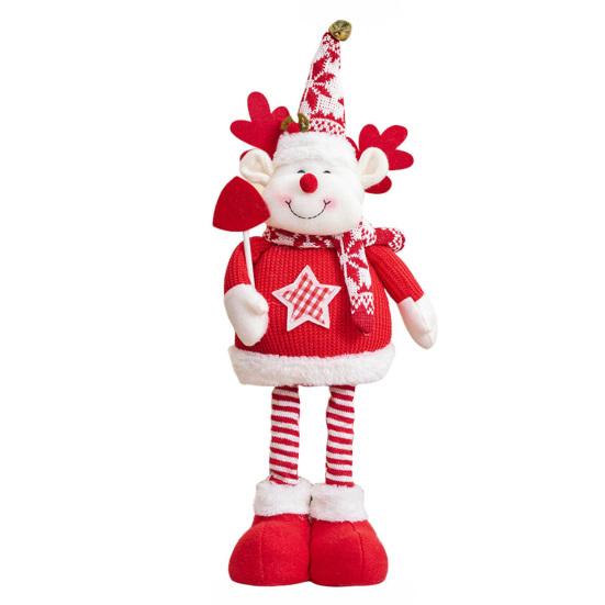 Christmas Doll Ornament Santa Claus Snowman Elk Decoration Festive Tree Decor Christmas Party Supplies