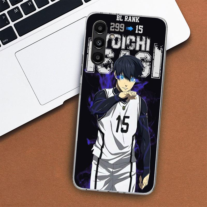 Blue Lock Isagi Yoichi Phone Case For Samsung Galaxy A56 A55 A54 A53 A17 A16 A15 A14 A13 A36 A35 A34 A33 A26 A25 A24 A23 A05S A0