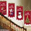 4 pièces Bannière suspendue de Noël Ornement Décorations de Noël pour la maison 2025 Pendentif suspendu de Noël Cadeaux Navidad Noel Nouvel An 2026
