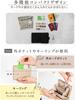 To the In Genuine Leather Bifold Mini Wallet Yet Large with Coin Key Bill Card Gift Greige X Yellow [GRAV] [Soft Touch] (Featured Magazines) Women's