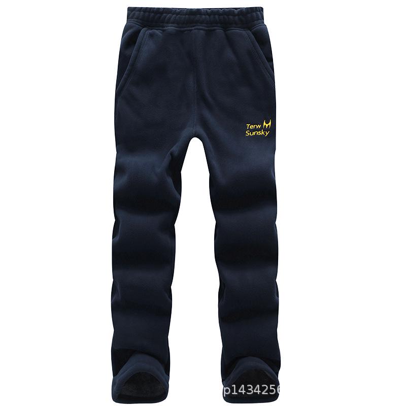 

TK031 Мужские уличные теплые брюки из плюшевого флиса XL