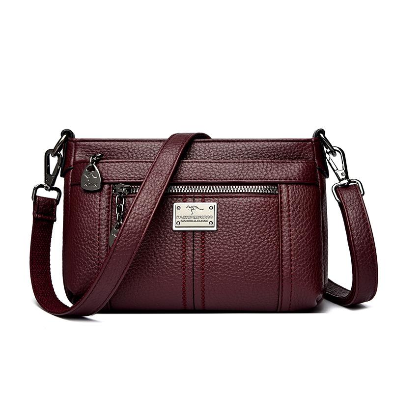 Multi-pocket Shoulder Bag, Retro and Lightweight, Mom Bag, Crossbody Bag