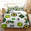 Cartoon Car Bedding Set 3Pcs Duvet Cover Soft Comfortable Breathable For Bedroom Guest Room Decor