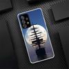 Sailing Boat Phone Case For Samsung Galaxy A55 A54 A52 A53 A15 A14 A12 A13 A25 A24 A22 A23 A35 A34 A32 A33 A04S A02S A03S Call P