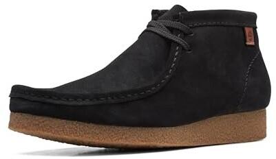 Ботинки Clarks Shacre Boot черный велюр
