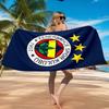 Fenerbah?E-Sport Club Emblem Strandtuch, Schnelltrocknend, Pflegeleicht, Geeignet für Fitness und Strandurlaub, Sport-Essential