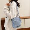 Multi-functional Canvas Crossbody Bag Women's Bag Fashionable Messenger Bag Student Mini Casual Sports Shoulder Bag