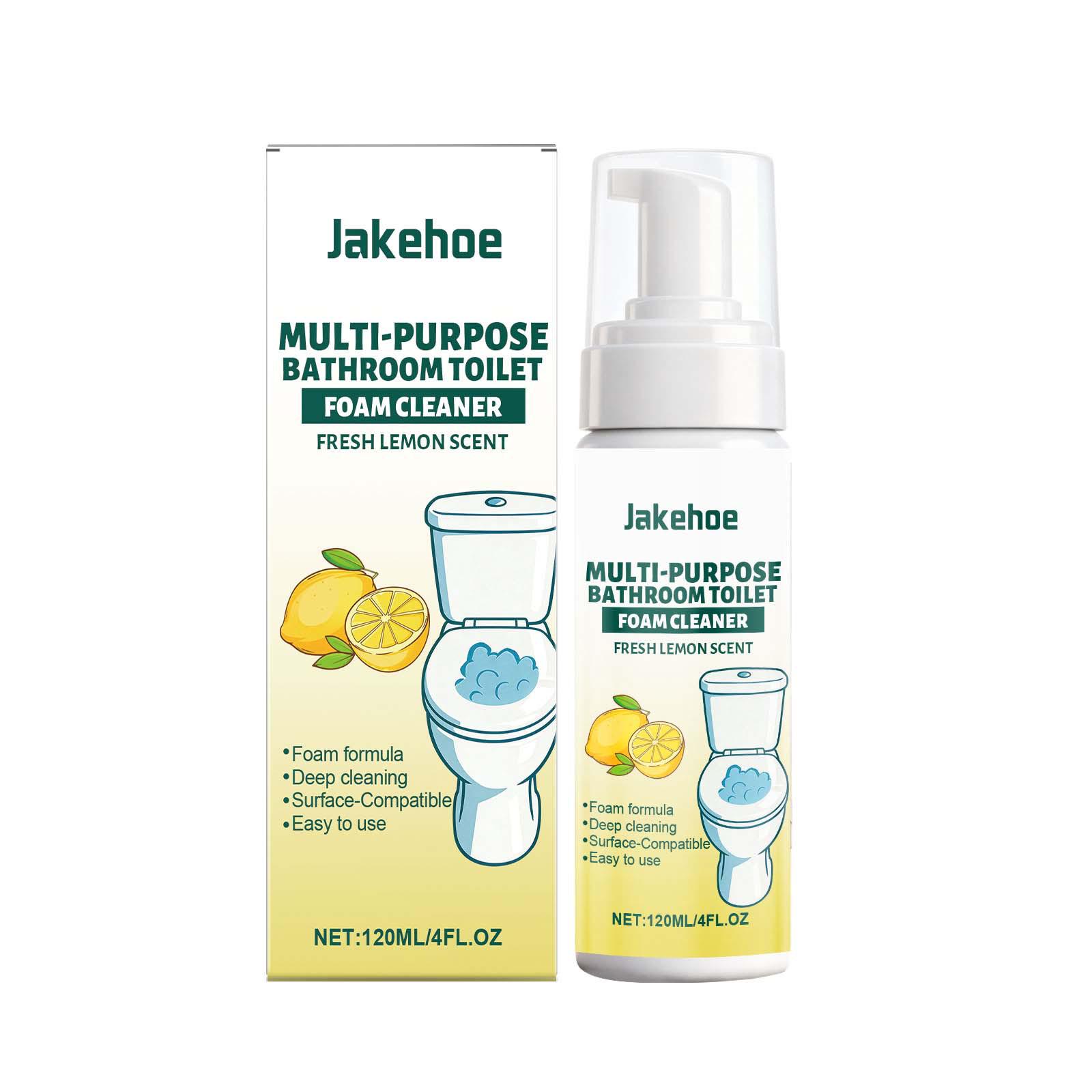 JAKEHOE Lemon Scent Bathroom Foam Cleaner