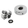 Shower Intake Pipe Angle Adjustment Accessory Angled Curved Foot Copper Extension Suitable for Bent or Crooked Inlet Hose Use