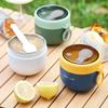 New Stainless Steel Lunch Box Drinking Cup With Spoon Food Thermal Jar Insulated Soup Thermos Containers Thermos Lunchbox Bag