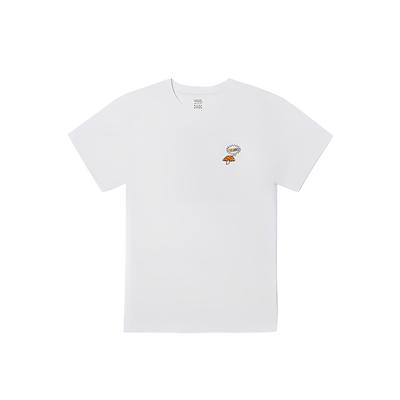 Vans Bequemes Weiches Atmungsaktives Hautfreundliches Kurzarm Regular T-Shirt Damen Oberteile Weiß VN0A7YHEWHT