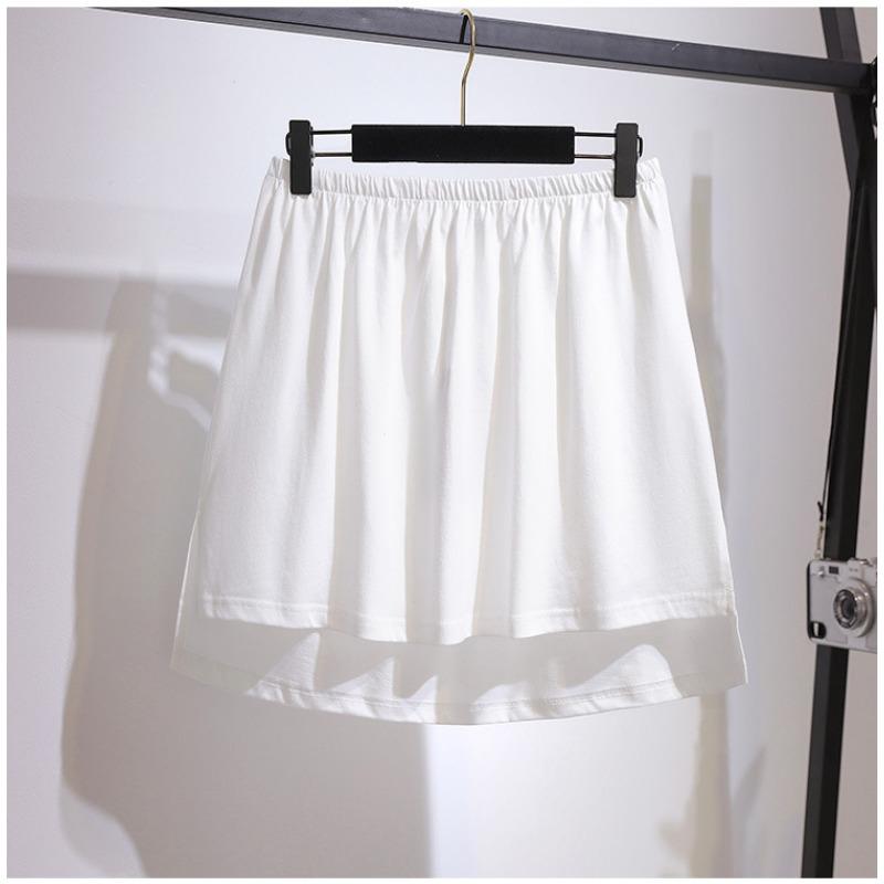 Spring Plus Size Women's Skirt Bottom Divine Stacking Short Skirt Under Skirt Hem Fart Curtain Bottom Skirt