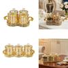 Food Storage Jar with Lid Decorative Airtight Versatile Candy Jar Kitchen Canister for Candies Wedding Family Celebrations