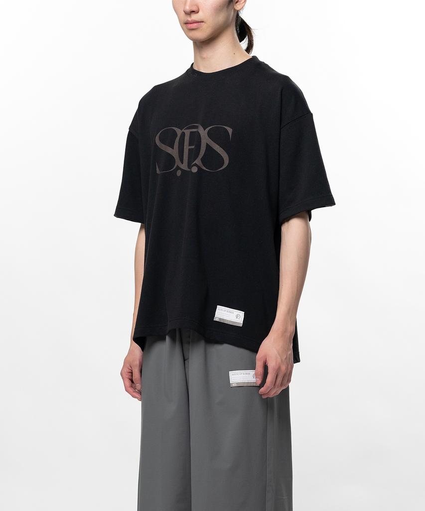 SOUND OF SUNRISE Jersey S.O.S Logo T-Shirt Black