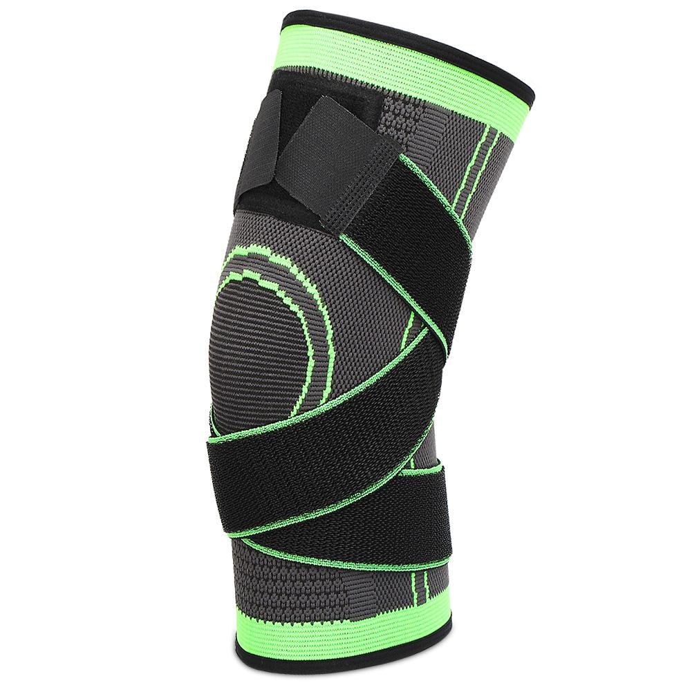 

Компрессионный наколенник для занятий спортом на открытом воздухе, дышащий протектор колена, фитнес-бандаж для колена, накладки на колено