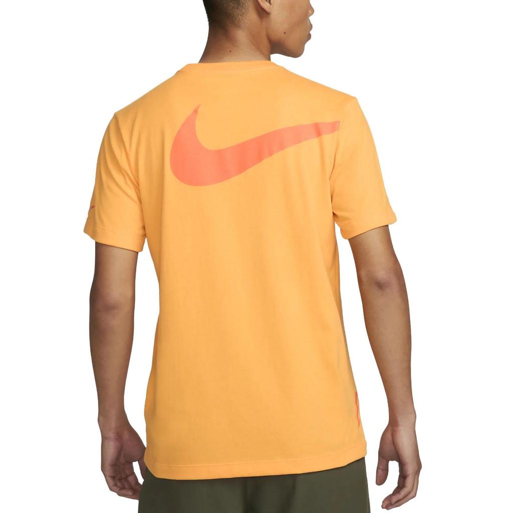 New Nike T Shirts Men's Saffron FJ5271-717