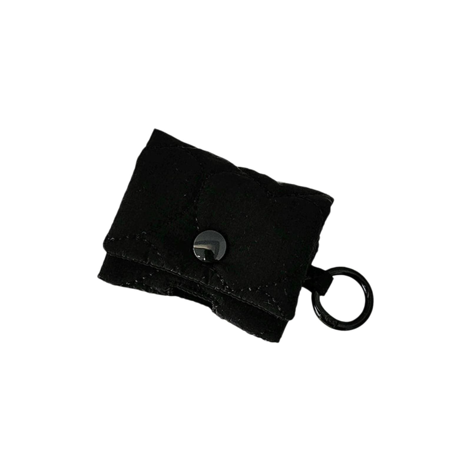 

Durable Polyester Bluetooth Headphone Storage Case Compact Travel Organizer For Airpods 4 And Wireless Headsets чорний