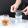 Große 6cm Runde Kugel Eiswürfelform DIY Eiscremebereiter Kunststoff Eisform Whisky Eiswürfelbehälter für Barwerkzeug Küchenhelfer Zubehör
