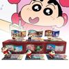 Entzückende Crayon Shin-chan Laufende Filmszene Serie Blind Box Puppen Spielzeug Modelle